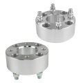 Wheel Spacers 2 Inch 4x101 6mm Mm Bore 1 2x20 Studs Replacement For Golf Carts Silvery 2 Pcs