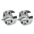 Wheel Spacers 2 Inch 4x101 6mm Mm Bore 1 2x20 Studs Replacement For Golf Carts Silvery 2 Pcs