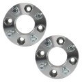 Wheel Spacers 2 Inch 4x101 6mm Mm Bore 1 2x20 Studs Replacement For Golf Carts Silvery 2 Pcs
