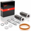 1pz Ebg-sl1 Exhaust Bolt And Gasket For Gy6 50 Cc 70cc 90 110cc 125 150cc Scooters Atvs Go Karts Moped Quad 4 Wheeler Dune
