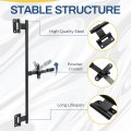 36 In Trailer Cam Bar For Cargo Swing Door Folding Ramp And Rv Hauler Fold Down Hinged Latch Lock Bl3118 Alloy Steel Black