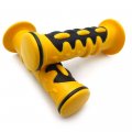 Httmt Xh4076- Comfort Yellow Gel Hand Grips 25mm 1 Compatible With Sportsbike Motorcycle Atv Ktv Cb