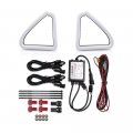 Nslumo Front Grille Drl Led Running Lights For 2015 2016 2017 Mustang White Mount Accent Daytime Assembly Direct Fit Oem Grill