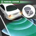 Motoforti 2 Pcs Car Bumper Reverse Parking Assist Sensor For Infiniti Ex35 2008-2012 Plastic No 25994cm10d Titanium Tone