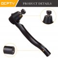 Ocpty New 2-piece Fit For 2006 2007 2008 2009 2010 2011 Honda Civic Outer-2 Front Right Left Outer Tie Rod End