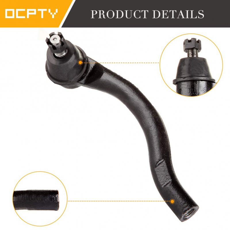 2-piece Fit For 2006 2007 2008 2009 2010 2011 Honda Civic Outer-2 Front Right Left Outer Tie Rod End