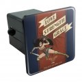 Wonder Woman Movie Love Strength Grace Tow Trailer Hitch Cover Plug Insert