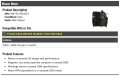 Blower Motor With Wheel Compatible 2004-2008 Chrysler Crossfire