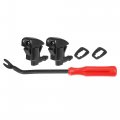 X Autohaux 5pcs Front Windshield Wiper Washer Nozzle Spray Jet Kit 85381-44010 For Toyota Tacoma 2005-2015 Prius 2001-2009