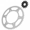 Caltric Front Rear Sprockets Kit Compatible With Yamaha Wr450f 2007-2016