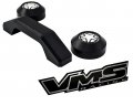 Vms Racing Black Windshield Bumper Rests And Footman Loop Bar Tie Down 3pcs 3 Piece Set Kit For Jeep Wrangler Sport Sahara 