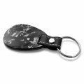 Ipick Image For Chevrolet Corvette C7 Led Printed Logo On Real Forged Carbon Fiber Large Tear Drop Key Chain Keychain Exclusive