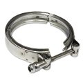 Auto Dynasty 3 25 Inches Id V-band Clamp Stainless Steel 10 Mm Lock Bolt Universal Use For Outer Diameter Tube 