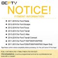 Ocpty 1 X Cwtwb1u793 Remote Head Key Ford Escape Focus Transit Fiesta For Connectc 2011-2016 1788a-fwb1u793
