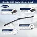 X Autohaux Rear Windshield Wiper Blade Arm Set For Audi Q5 2009-2017 Sq5 2012-2015 A3 2013-2020