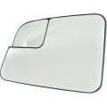 Mirror Glass Pair For Lincoln Mkx 2008 2009 2010 Driver And Passenger Side Non Heated With Backing Plate Blind Spot Flat Type 