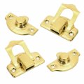Dasunny 20 Sets Vintage Tiny Hasp Latch Antique Style Gold Toggle Lock For Wood Box Furniture Cabinet Drawer Wardrobe 87 X 0 79 