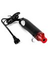 Mini Heat Gun 300w Portable Hot Air Tool For Crafts Epoxy Resin Shrink Tubing Diy With Stand 110v 