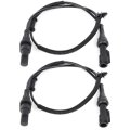 Abs Sensor Left Right Rear Wheel Speed Als1862 6r3z2c190a Fit For 2005 2006 2007 2008 2009 2010d For Mustang Pack Of 2 