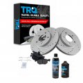 Trq Front Metallic Brake Pad Performance Rotor Kit For Escape Mariner Tribute 