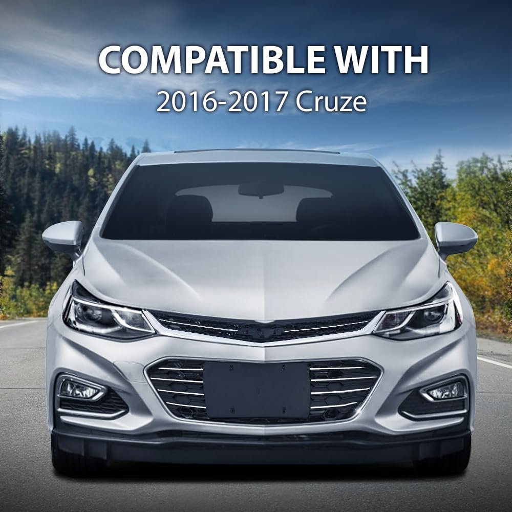Front Bumper Lower Grille For Chevy Cruze 2016 2017 2018 Black Honeycomb Mesh Style Grill