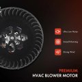 A-premium Front Hvac Heater Blower Motor And Resistor Assembly Compatible With Mini Vehicles Cooper 2010-2015 Countryman