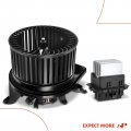 A-premium Front Hvac Heater Blower Motor And Resistor Assembly Compatible With Mini Vehicles Cooper 2010-2015 Countryman