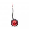 Fortpro 3 4 Red Round Clearance Marker Led Light With 1 And Lens F235206 