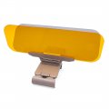 Uxcell Car Plastic Anti-glare Day Night Vison Safty Driving Mirror Glass Sun Visor