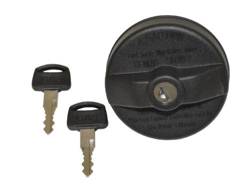 1975-1996 Corvette Locking Gas Cap Black Includes 2 Keys
