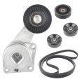 Dasbecan Drive Belt Tensioner Idler Pulley Serpentine Kit For Ford F150 2005-2006 2009-2010 F250 Explorer 06-10 Expedition 