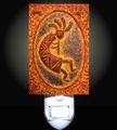 Abstract Kokopelli Decorative Night Light 