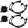 Abs Speed Sensor 2 Piece Rear Left And Right Als1754 For 2007 2016 Gmc Acadia 2009 Chevrolet Traverse 2008 Buick Enclave 2010 