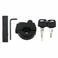 Usonline911 Premium Universal Motorcycle Helmet Lock For 25mm Engine Crankcase Crash Bar Motorbike