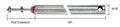 34 Tubular Spiral Tilt Window Balance With Red Bushing 