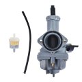 Carburetor Carb Replacement For Haosen Rps 250cc Dirt Bike Hs 250 Silver Color With Air Filter 