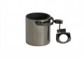 Motorcycle Handlebar Cup Holder-black Chrome -universal 