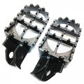 Hongk- Gray Motocross Mx Foot Pegs Compatible With 96-97 Suzuki Dr650se 90-95 Dr350 1990-1993 Dr250 B01c0sr5oi