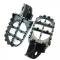Hongk- Gray Motocross Mx Foot Pegs Compatible With 96-97 Suzuki Dr650se 90-95 Dr350 1990-1993 Dr250 B01c0sr5oi
