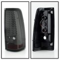 Acanii For Smoke 1999-2002 Chevy Siverado Gmc Sierra Led Tail Lights Brake Lamps Left Right
