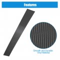 X Autohaux 6 Pcs Car Pillar Post Side Door Window Cover Trim For Honda Civic Sedan 8th Gen 2006-2011 Carbon Fiber Pattern Black