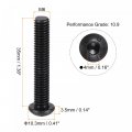 Uxcell M6x35mm Hex Socket Button Head Cap Bolts Screws Alloy Steel 10pcs