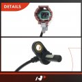 A-premium Abs Wheel Speed Sensor Compatible With Nissan Models Altima 2002-2004 L4 2 5l V6 3 Sedan Rear Driver And Passenger