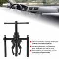 Qiilu Bearing Puller 3 Jaws Set Bushing Gear Extractor Wheel Puller Heavy Duty Automotive Machine Tool Kit For Car Suv 220mm