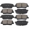 Aintier Automotive Replacement Brake Pads Front Rear Fit For Hyundai Santa Fe 2010-2012 For Kia Sorento 2011-2014