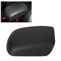 Center Console Armrest Cover Black Artificial Leather Pad For Cruze 2009-2014 With Soft Touch And Stylish Look Black