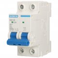 Baomain Miniature Circuit Breaker 2 Pole Dz47-63 C20 Ac 230v 20amp 400v Din Rail Mounting Mcb 2p 20 Amp