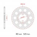 Caltric O-ring Drive Chain Sprockets Kit Compatible With Honda Cb750f Rc42 1992 1993 1994-2003