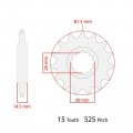 Caltric O-ring Drive Chain Sprockets Kit Compatible With Honda Cb750f Rc42 1992 1993 1994-2003