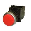 Sw-2837-212 Red Push Button Switch 22mm Momentary Extended Face Ip65 Waterproof No And 1 Nc Contact Blocks Panel Mount 600 